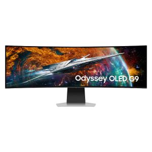 Samsung 49″ Odyssey G9 OLED DQHD 240Hz 0.03ms 1800R Curved Gaming Monitor