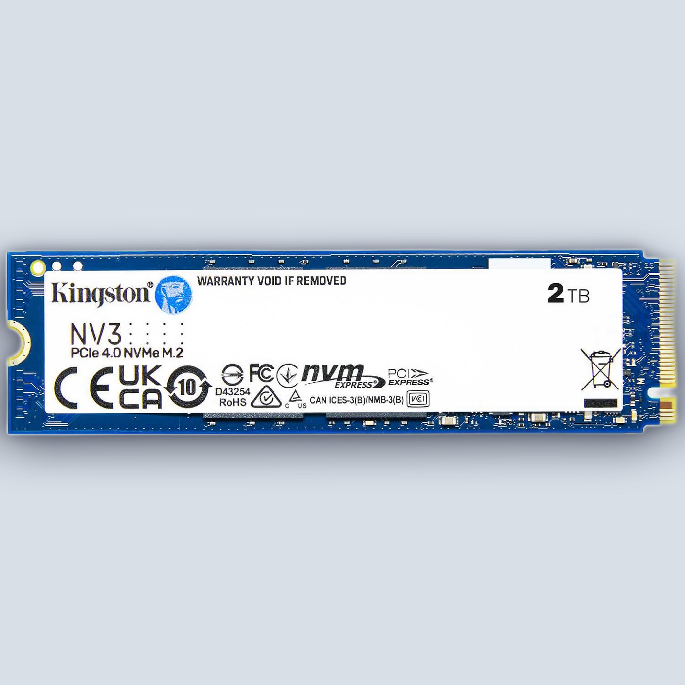 Kingston 2.0TB SSD NV3 M.2 2280 PCIe 4.0 NVMe