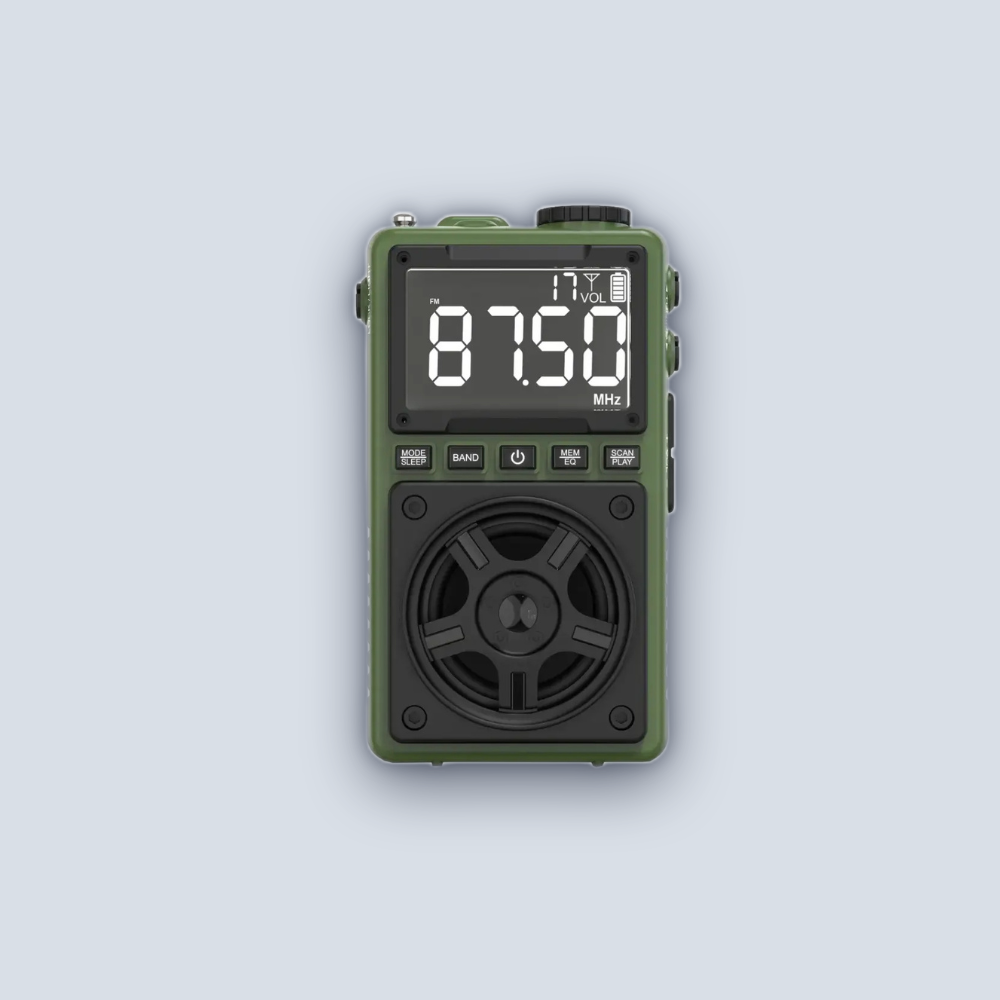 Green Lion Green Lion Voyager Portable Radio Speaker – Green