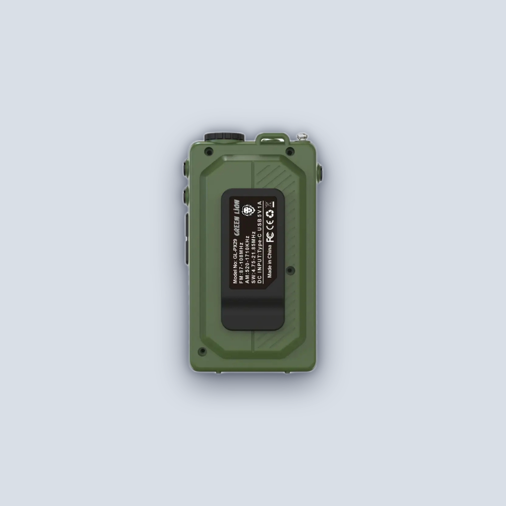 Green Lion Green Lion Voyager Portable Radio Speaker – Green