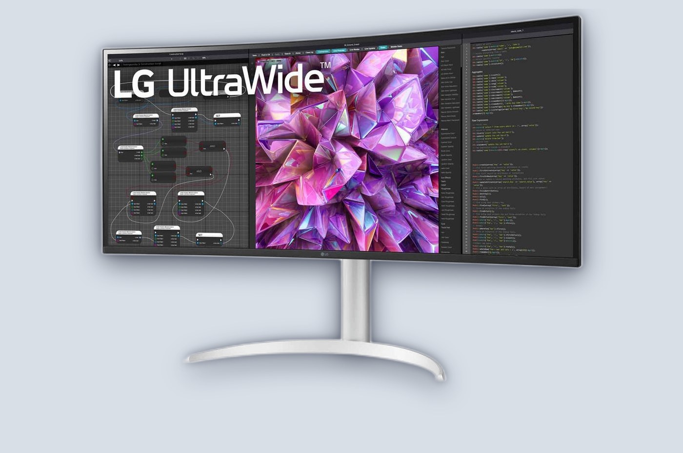 LG 38" UltraWide IPS QHD 75Hz 5ms 2300R Curved Monitor — image 2