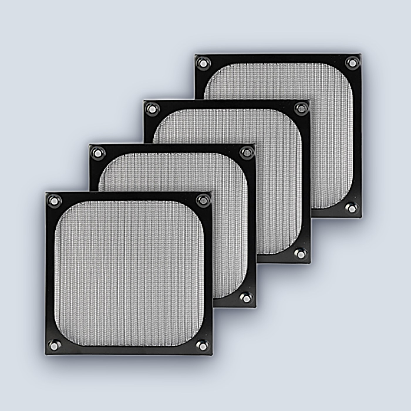 SilverStone FF126 120mm Fan Grille and Filter x4 Kit