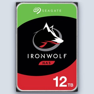 Seagate HDD 12TB 7200 256MB SATA3 NAS IronWolf