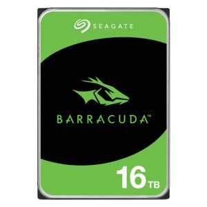 Seagate 16TB 512MB 7200 SATA3 3.5″ BarraCuda HDD