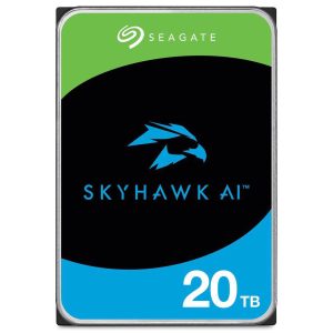 Seagate 20TB 256MB 7200 SATA3 3.5″ HDD Skyhawk AI HDD