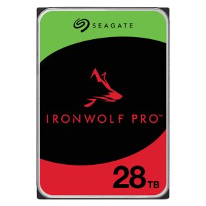 Seagate 28TB 512MB 7200 3.5″ SATA3 NAS IronWolf Pro HDD