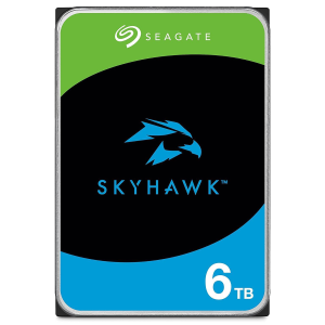 Seagate 6TB 256MB SATA3 Skyhawk HDD