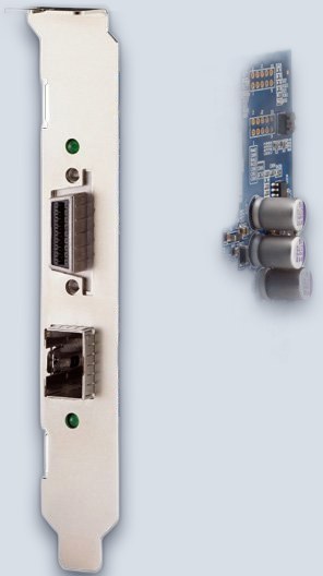 Thecus 10Gb Expansion card with 1X CX4 port & 1X SFP+ port — image 2