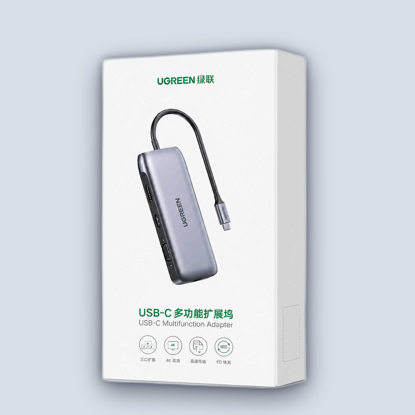 UGREEN USB-C to USB-Ax2 | HDMI | DP | VGA | LAN | SD | PD Dock — image 5