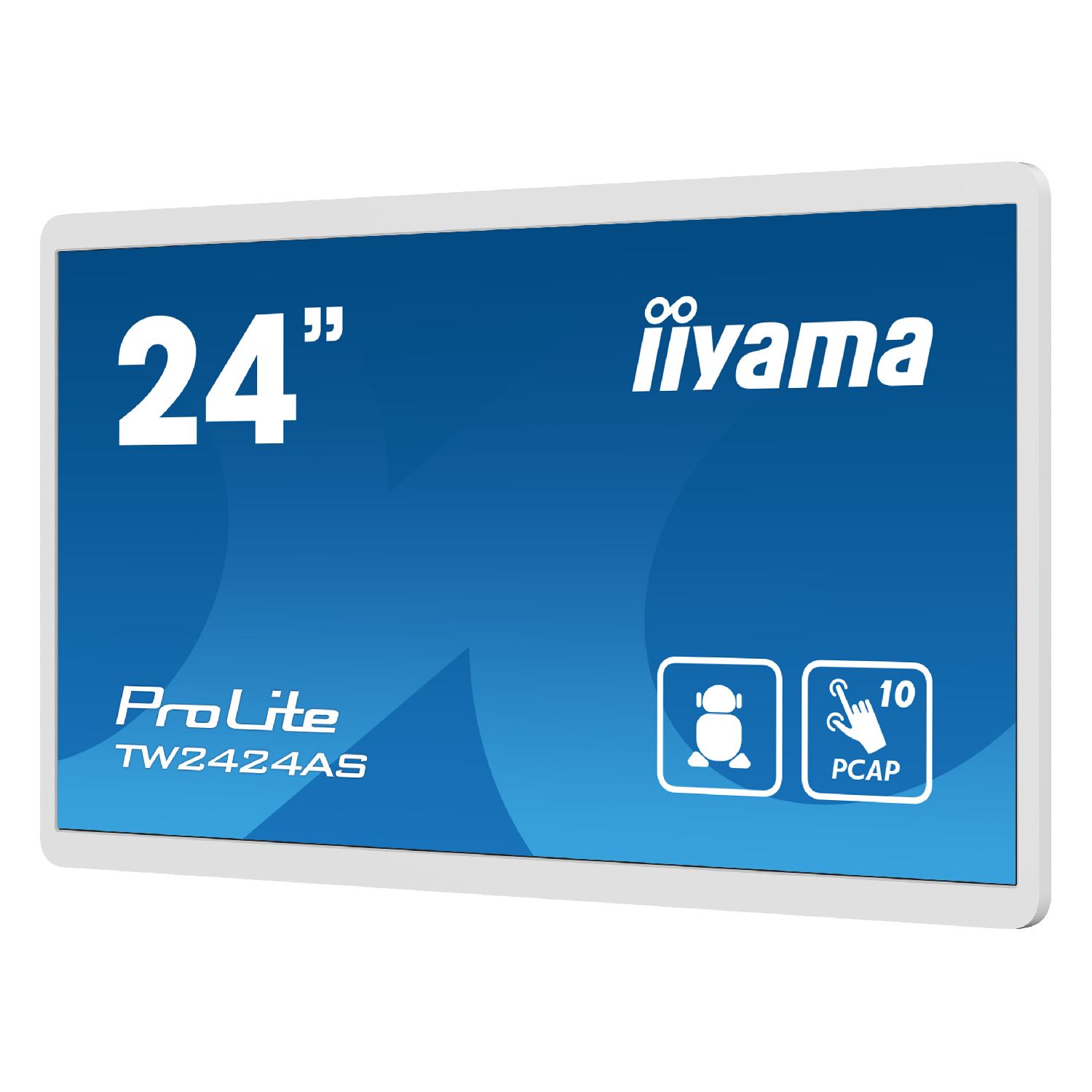 IIYAMA ProLite 24” IPS FHD PCAP 10pt Interactive Touch Panel PC Monitor — image 2