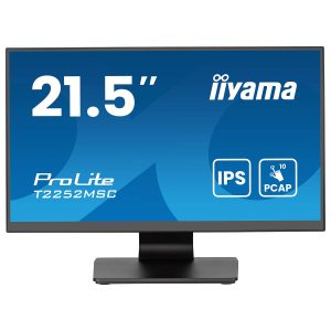 IIYAMA 21.5″ ProLite IPS FHD 5ms PCAP 10pt Touch Monitor