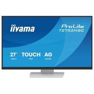 IIYAMA 27″ ProLite IPS FHD PCAP 10pt Touch White Monitor