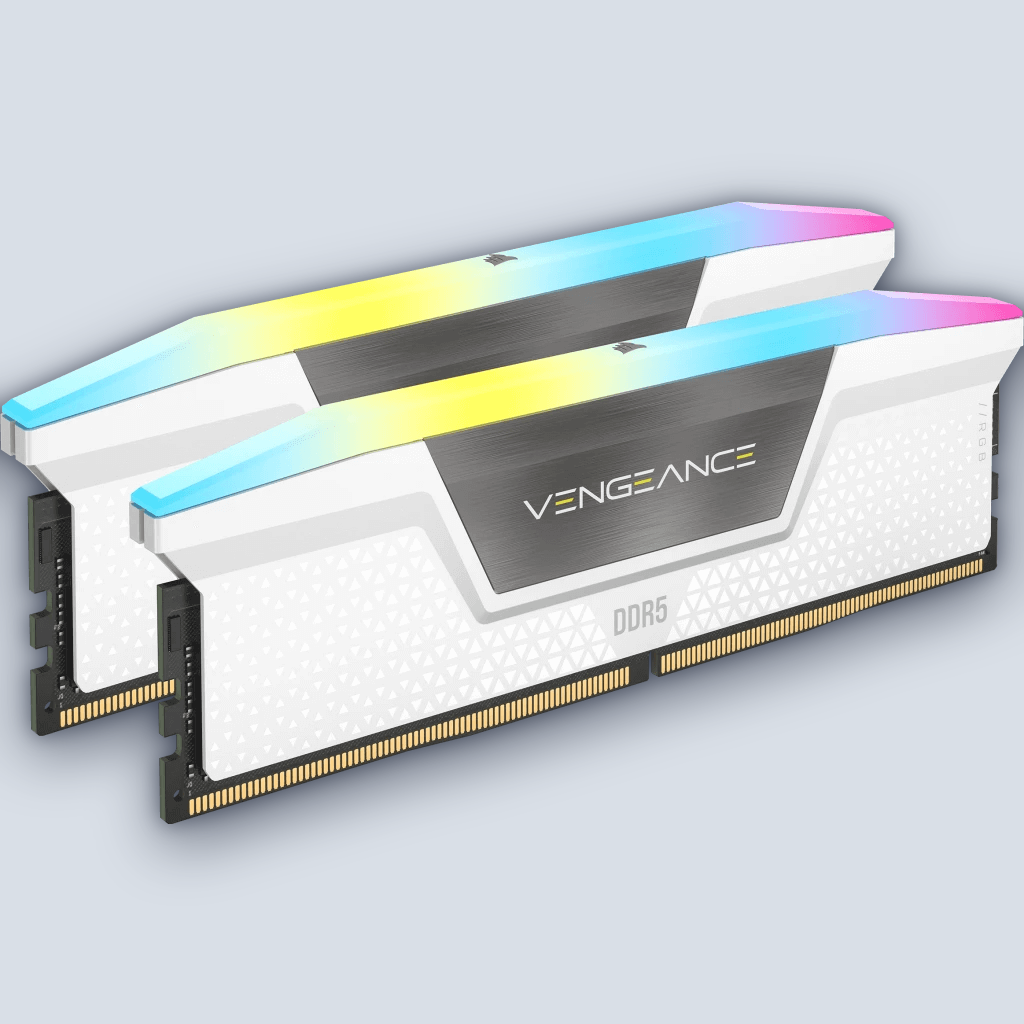 Corsair Vengeance RGB DDR5 64GB (2x32GB) 6000 CL40 White XMP 3.0 — image 2