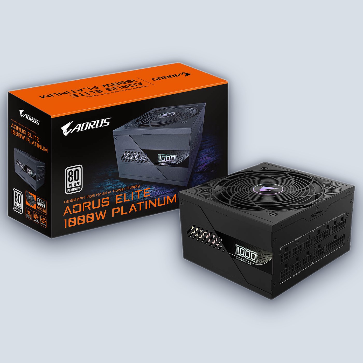 Gigabyte ELITE P1000W 1000W PCIe 5.0 80+ Platinum Modular Power Supply โ image 2