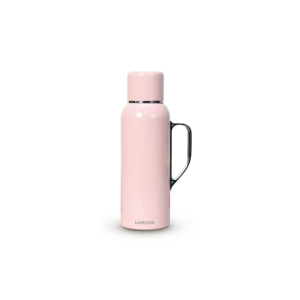 LePresso LePresso ThermoSense Stainless Steel Insulated Bottle With Temperature Gauge – Pink