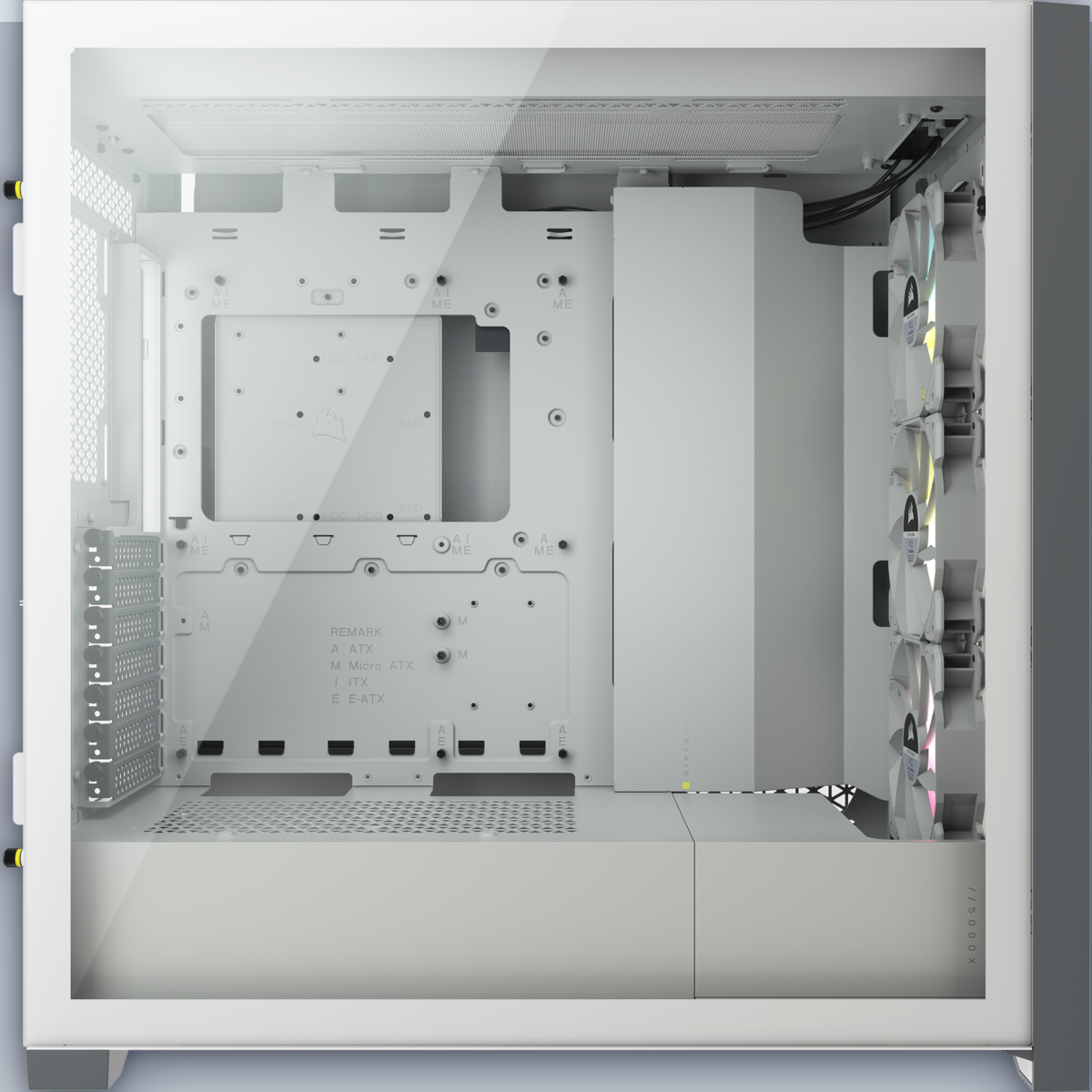Corsair iCUE 5000X RGB Smart TG White PC Case โ image 4