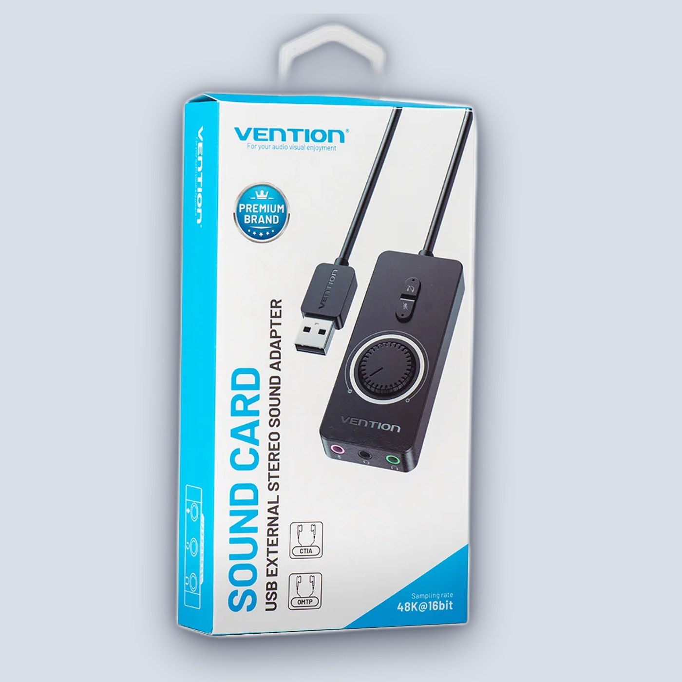 Vention USB-A to 3.5mm x3 1m — image 3