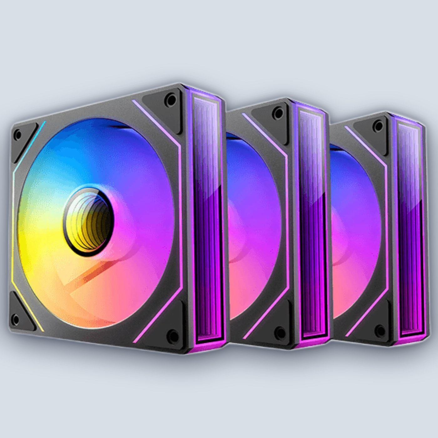 Antec Vision 120R ARGB Reverse PWM 120mm x3 Fans