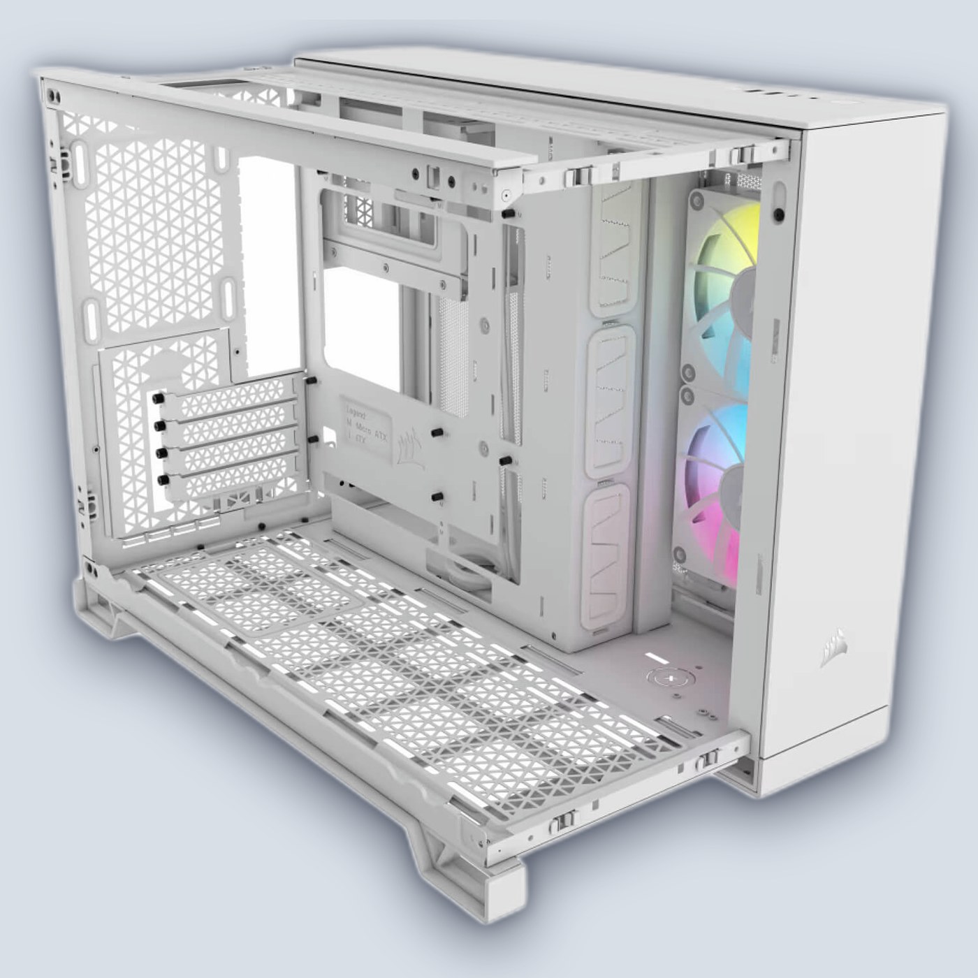 Corsair 2500X RGB White PC Case — image 2