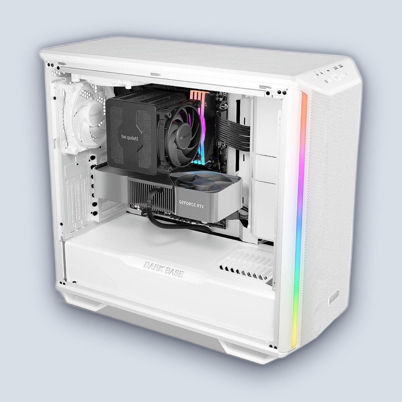 be quiet! DARK BASE 701 White PC Case — image 2