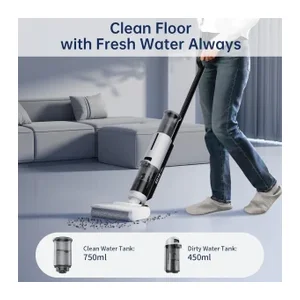 JONR Jonr ED12 Wet & Dry , Cordless Vacuum is perfect for any Hard Floor – White