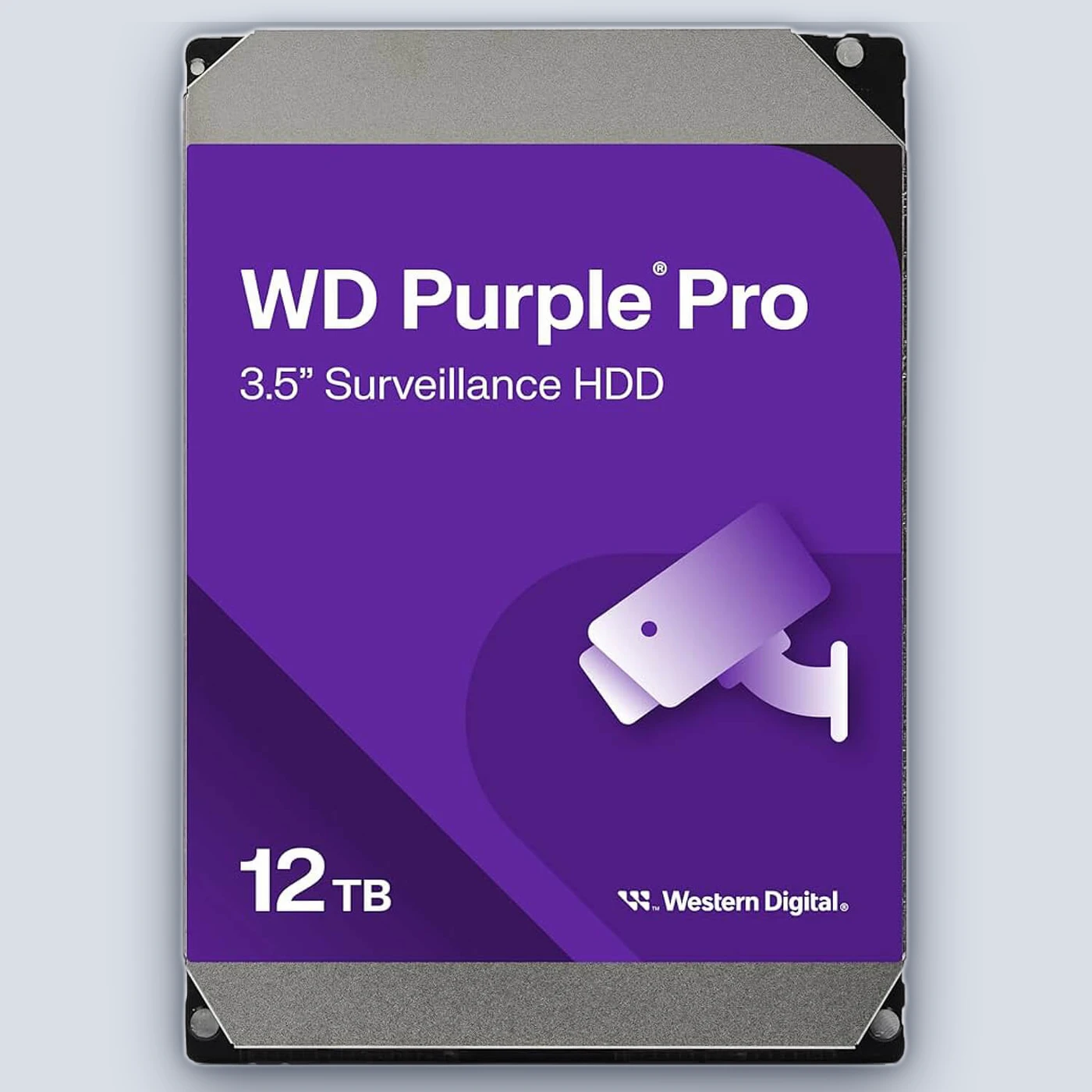 WD 12TB 512MB 7200 3.5″ SATA3 Purple Pro HDD