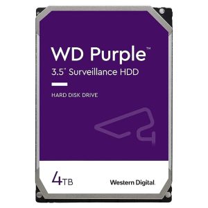 WD HDD 4TB 256MB SATA3 Purple Surveillance
