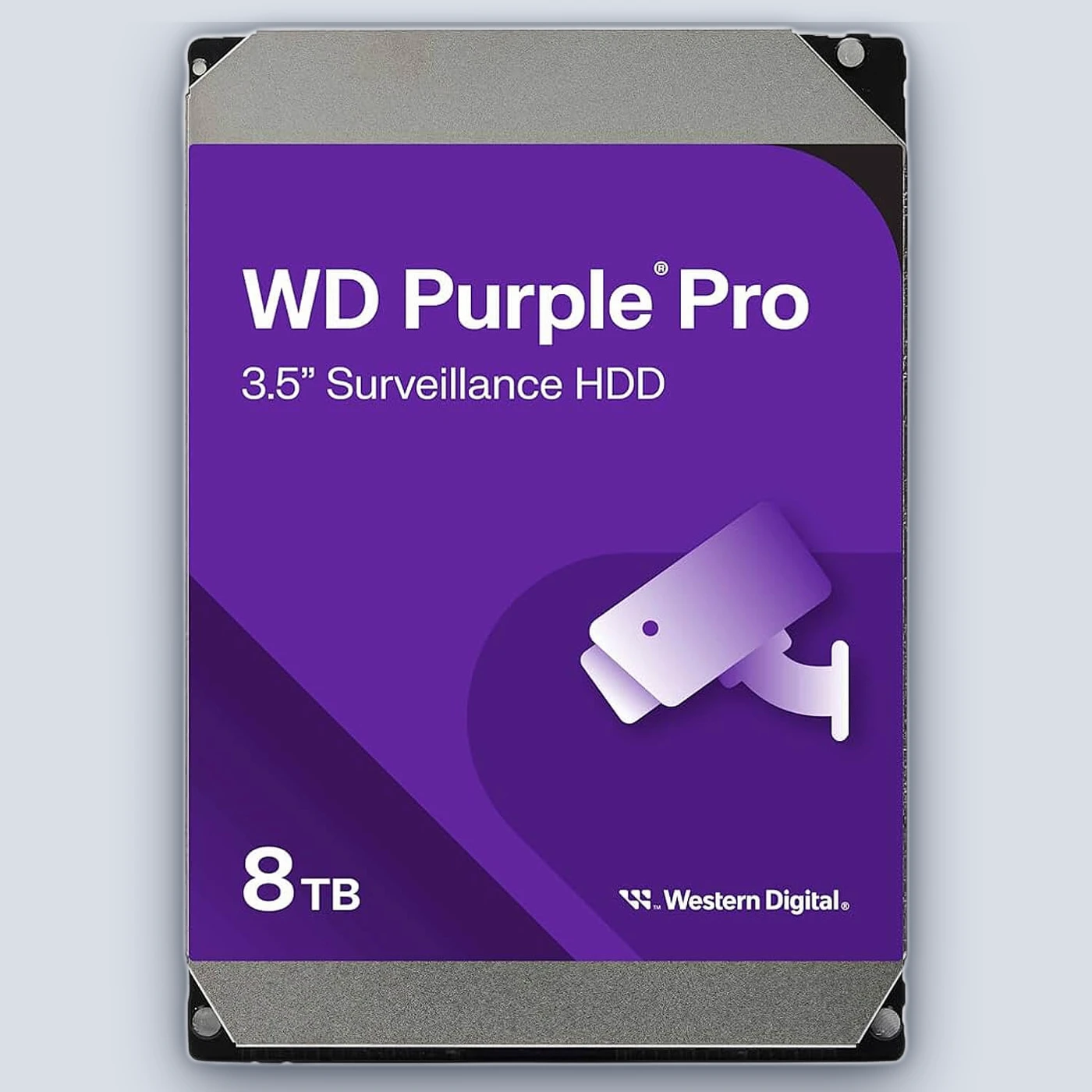 WD 8TB 256MB 7200 3.5″ SATA3 Purple Pro HDD