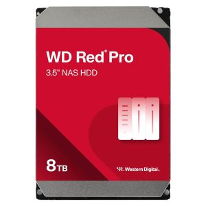 WD 8TB 256MB 7200 3.5″ SATA3 Red Pro NAS HDD