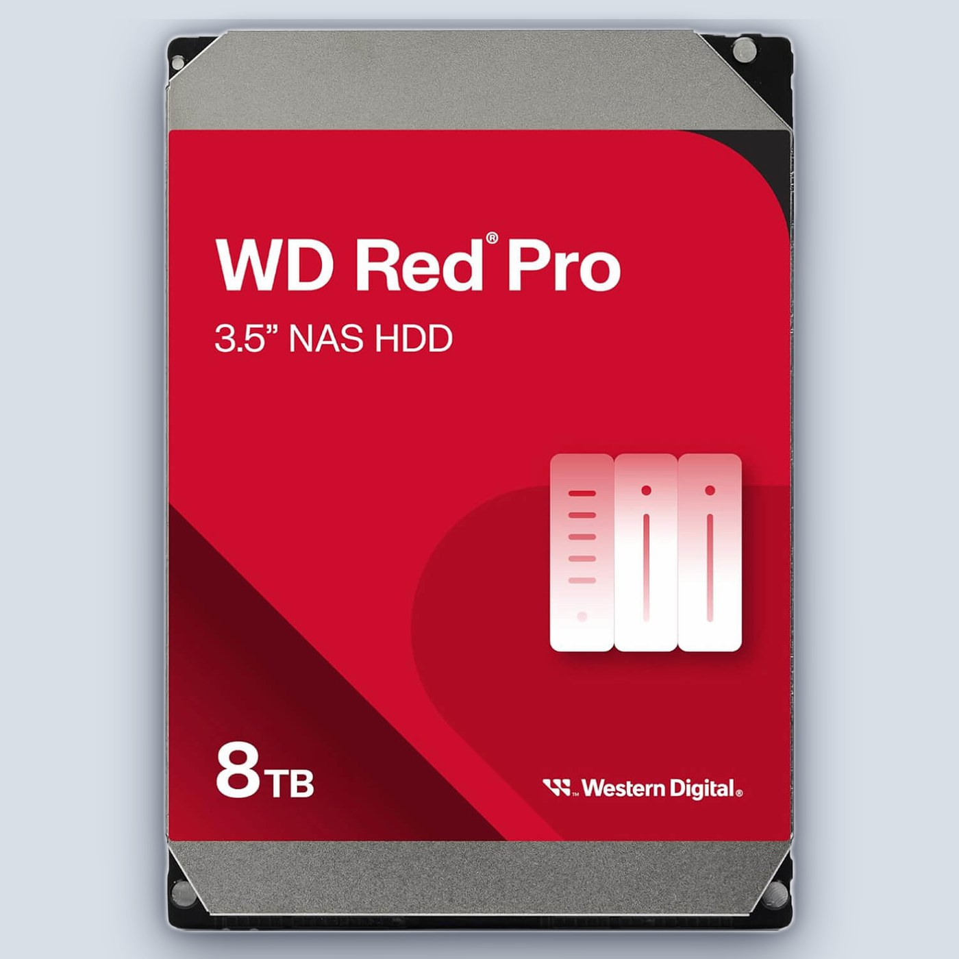 WD 8TB 256MB 7200 3.5″ SATA3 Red Pro NAS HDD