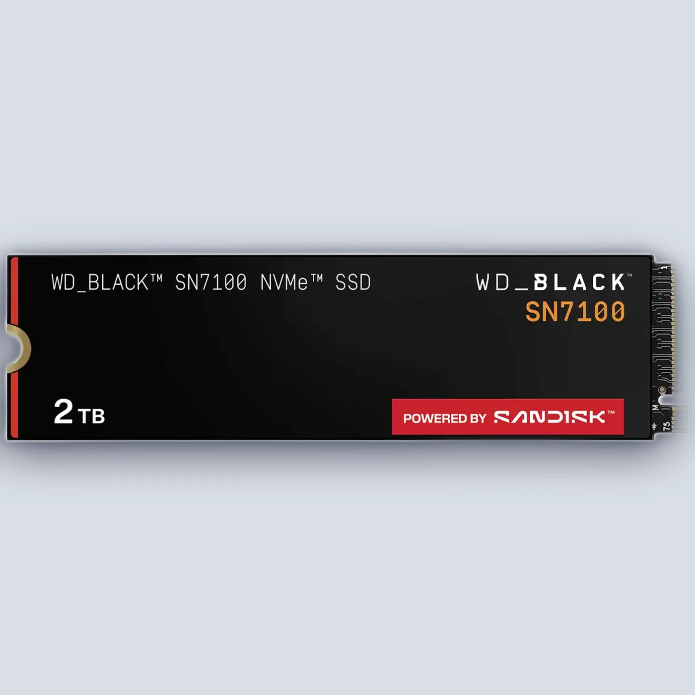 WD SN7100 2TB NVMe Gen4.0 M.2 SSD Black — image 2