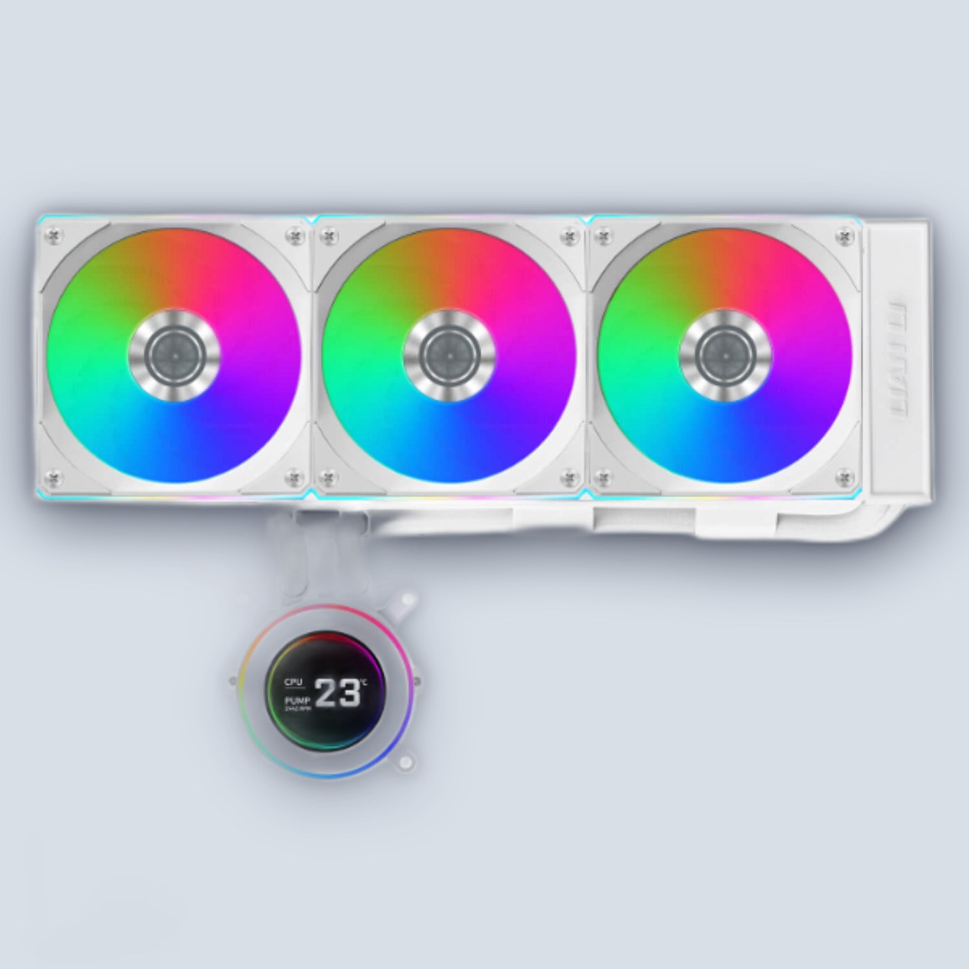 Lian-Li HydroShift II LCD-C 360R White CPU Liquid Cooler โ image 2