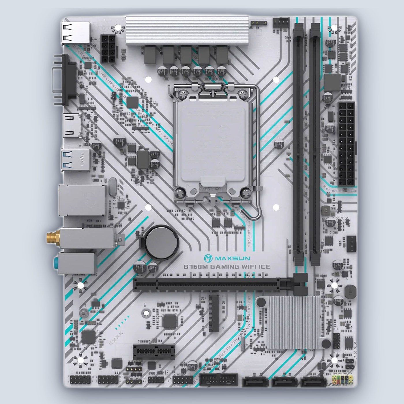 MAXSUN B760M GAMING WiFi ICE — image 2