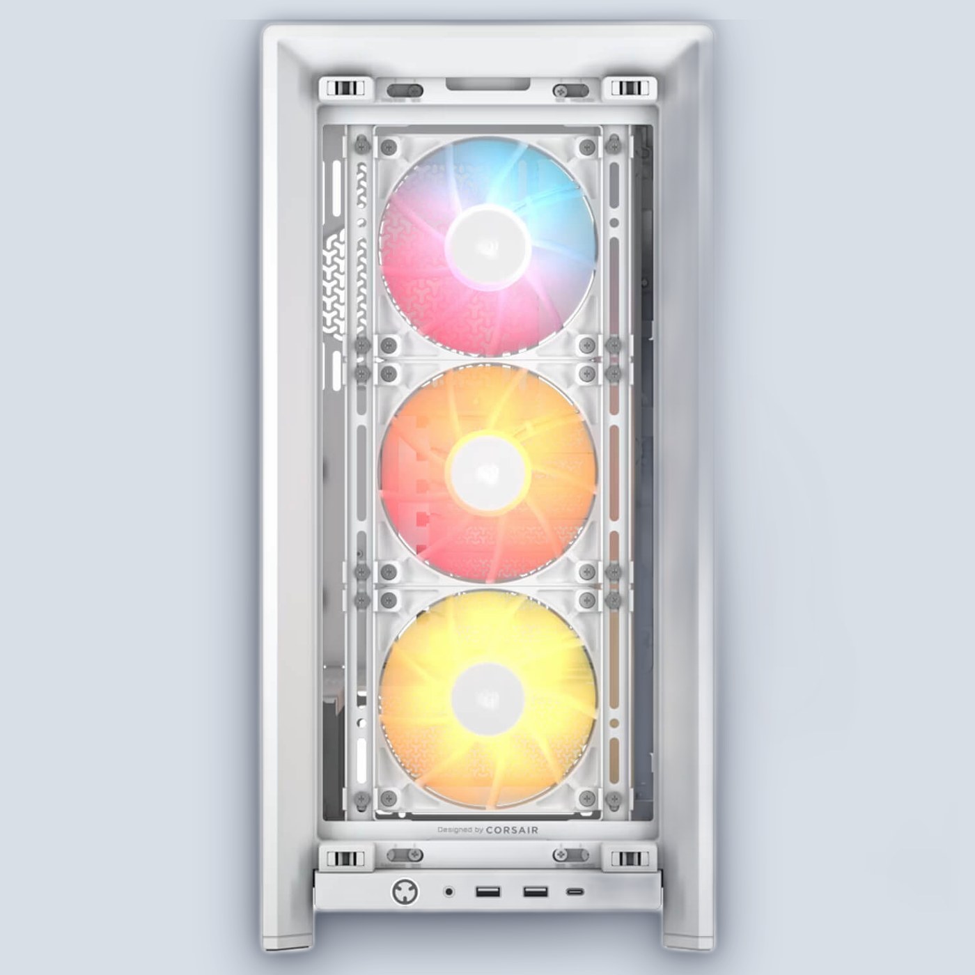 Corsair FRAME 4000D RS ARGB Modular White PC Case — image 2