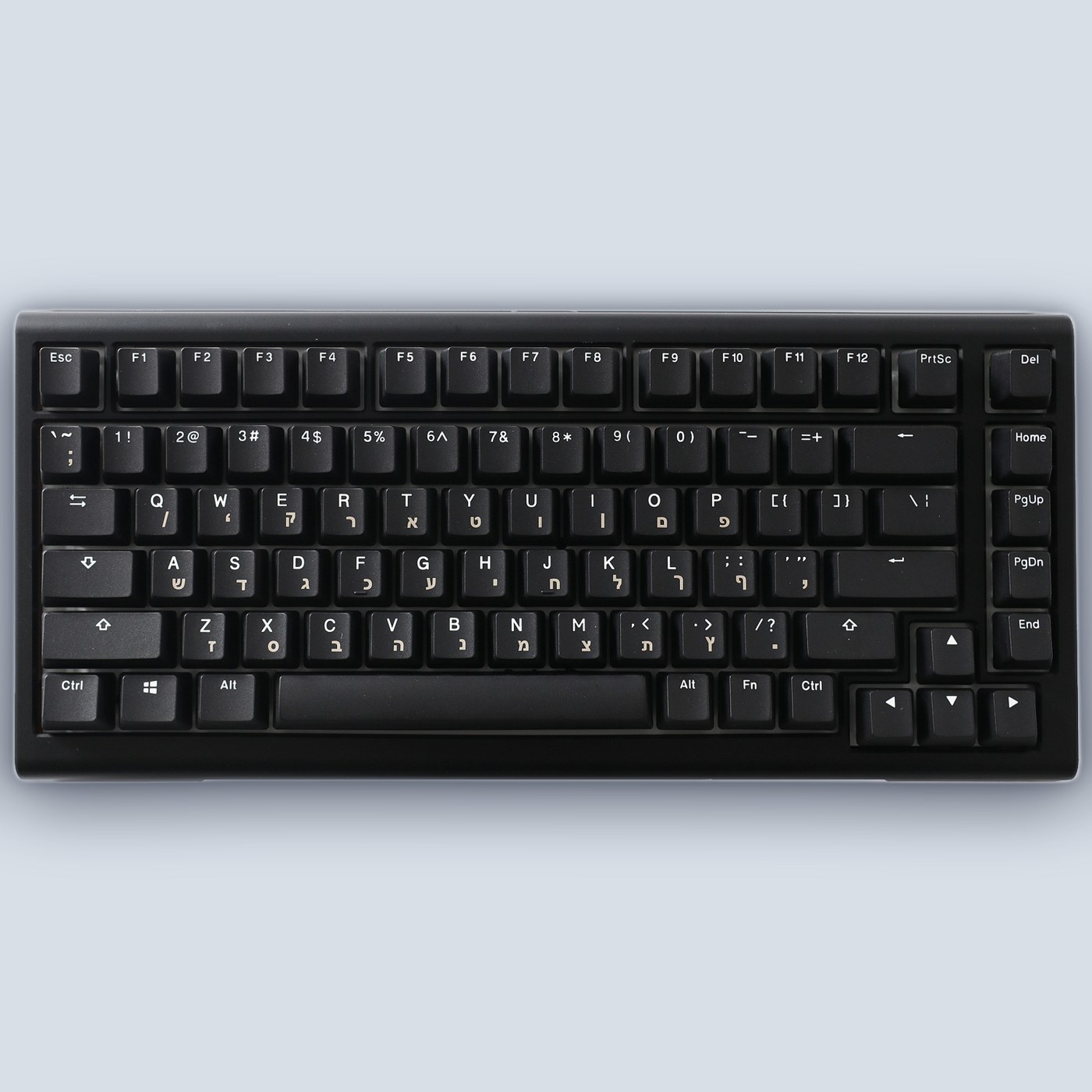 Ducky ProjectD Tinker 75 Cherry Silver Switch (Hebrew/English) Mechanical Keyboard — image 3