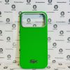 Lacoste Lacoste MagSafe Full Wrapped Leather Case – iPhone 17 Pro Max – Estragon Green