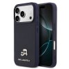 Karl Lagerfeld Karl Lagerfeld MagSafe Saffiano Case Karl & Choupette – iPhone 17 Pro – Navy
