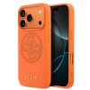 Guess Guess MagSafe PU Leather Case 4G Perforated Logo – iPhone 17 Pro Max – Orange