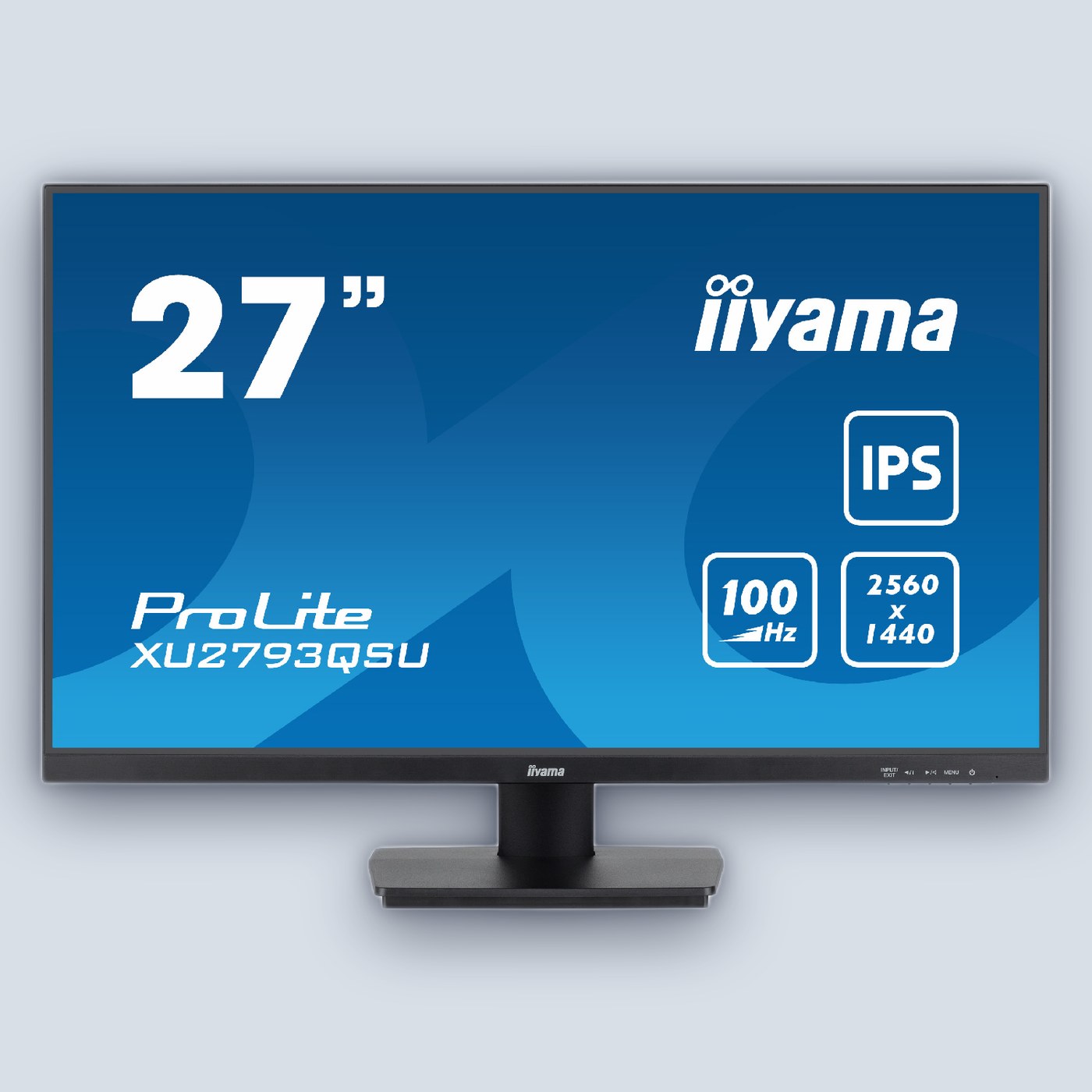 IIYAMA 27″ ProLite IPS WQHD 100Hz 1ms Monitor (XU2793QSU)