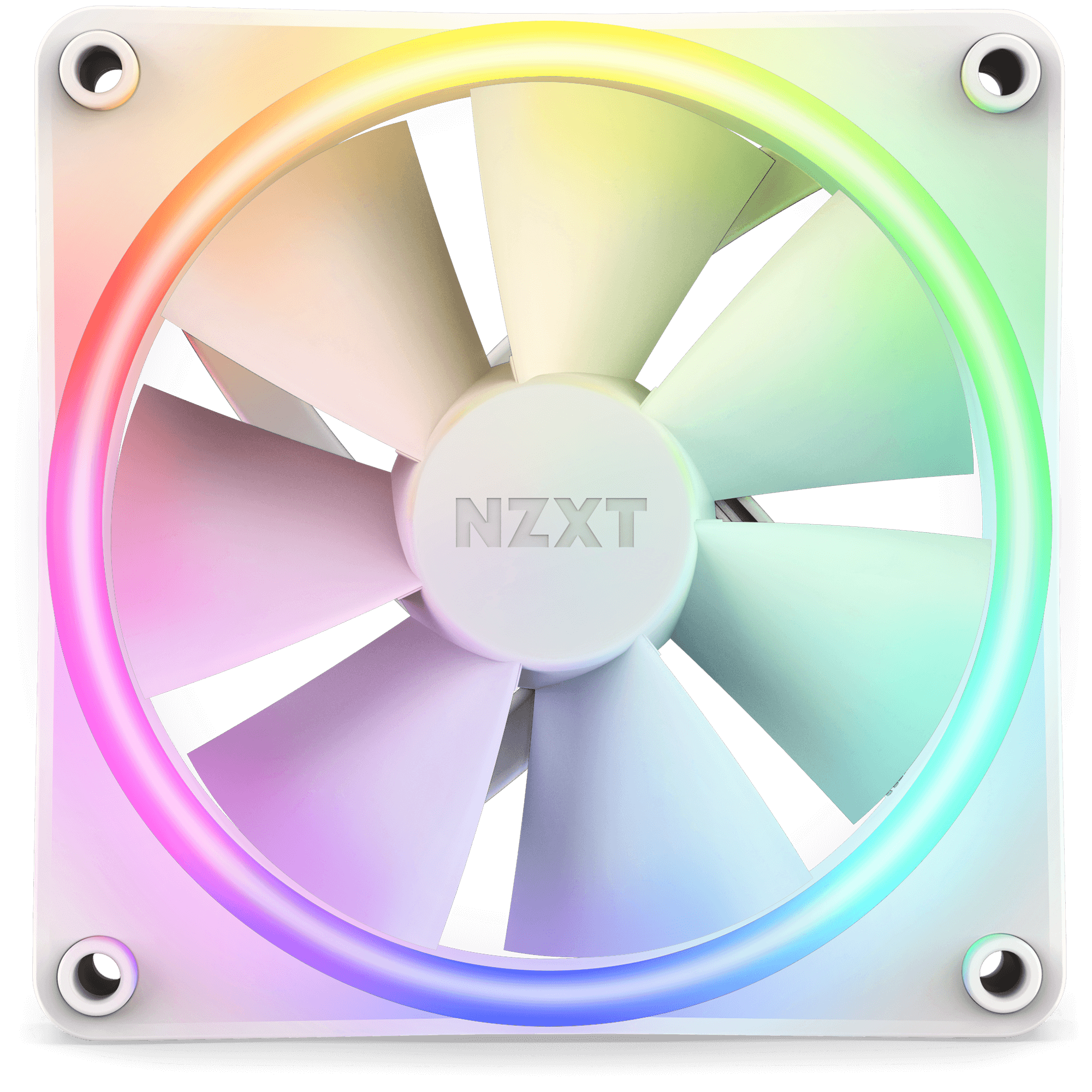 NZXT F120 RGB Duo Fans 120mm White — image 4