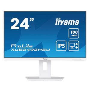 IIYAMA 24″ ProLite IPS FHD 100Hz 0.4ms Monitor — XUB2492HSU-W6