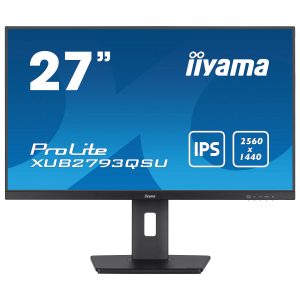 IIYAMA 27″ ProLite IPS WQHD 100Hz 1ms Monitor (XUB2793QSU)