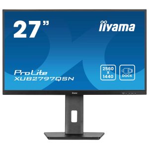 IIYAMA 27″ ProLite IPS QHD 100Hz 1ms Monitor (XUB2797QSN)