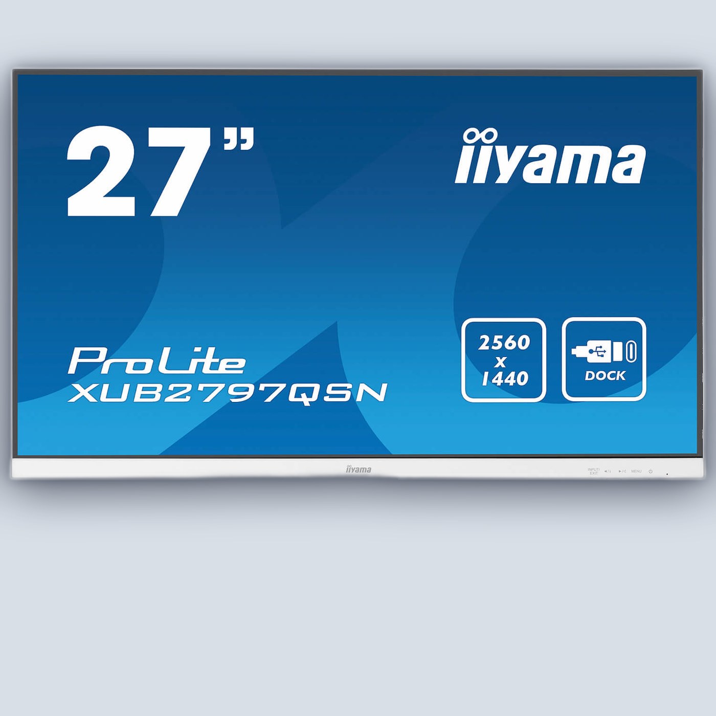IIYAMA 27″ ProLite IPS QHD 100Hz 1ms White Monitor