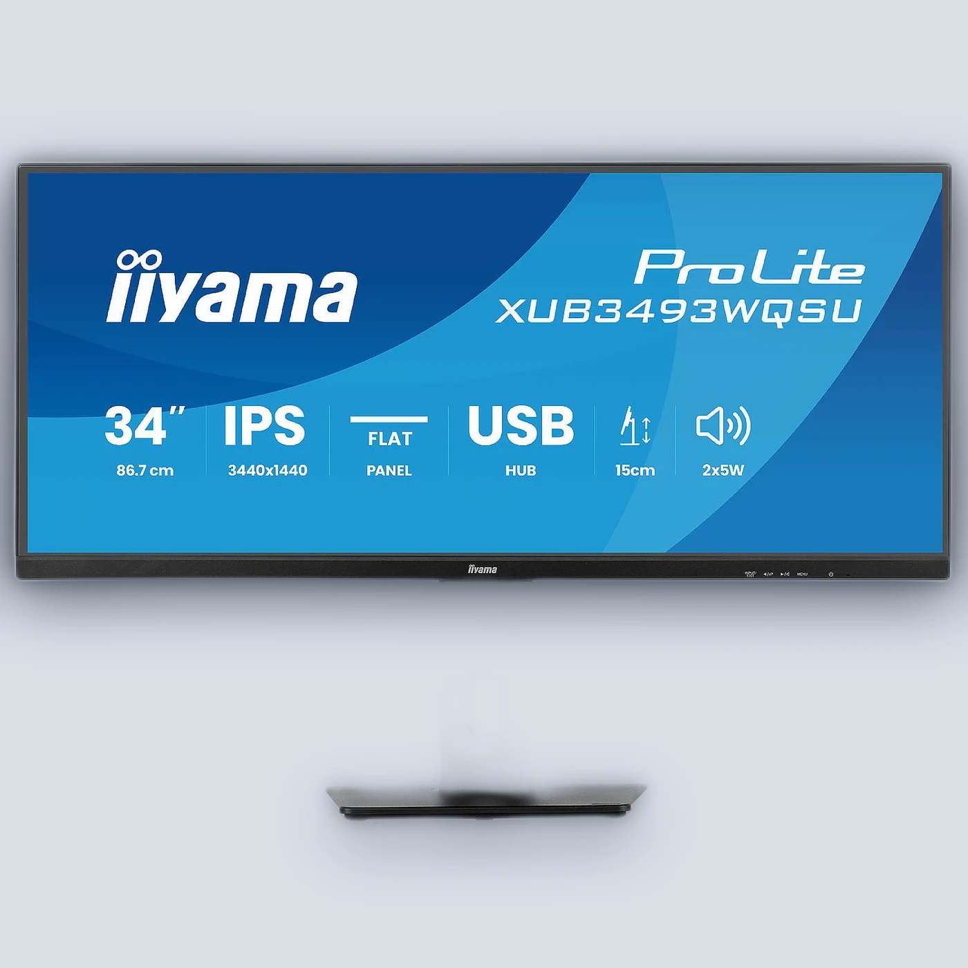IIYAMA 34″ ProLite IPS UWQHD 120Hz 1ms Monitor