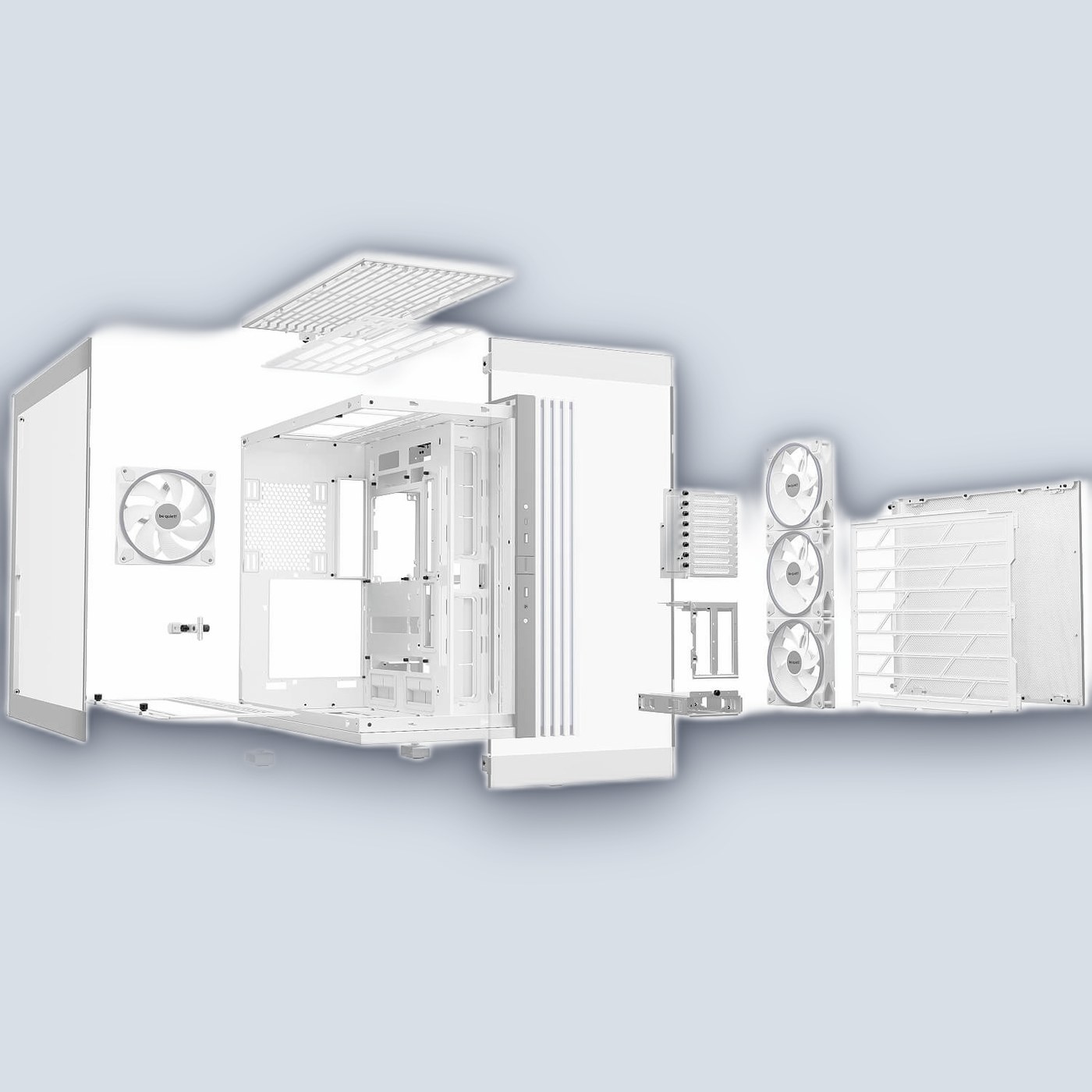 be quiet! LIGHT BASE 900 FX White PC Case — image 3