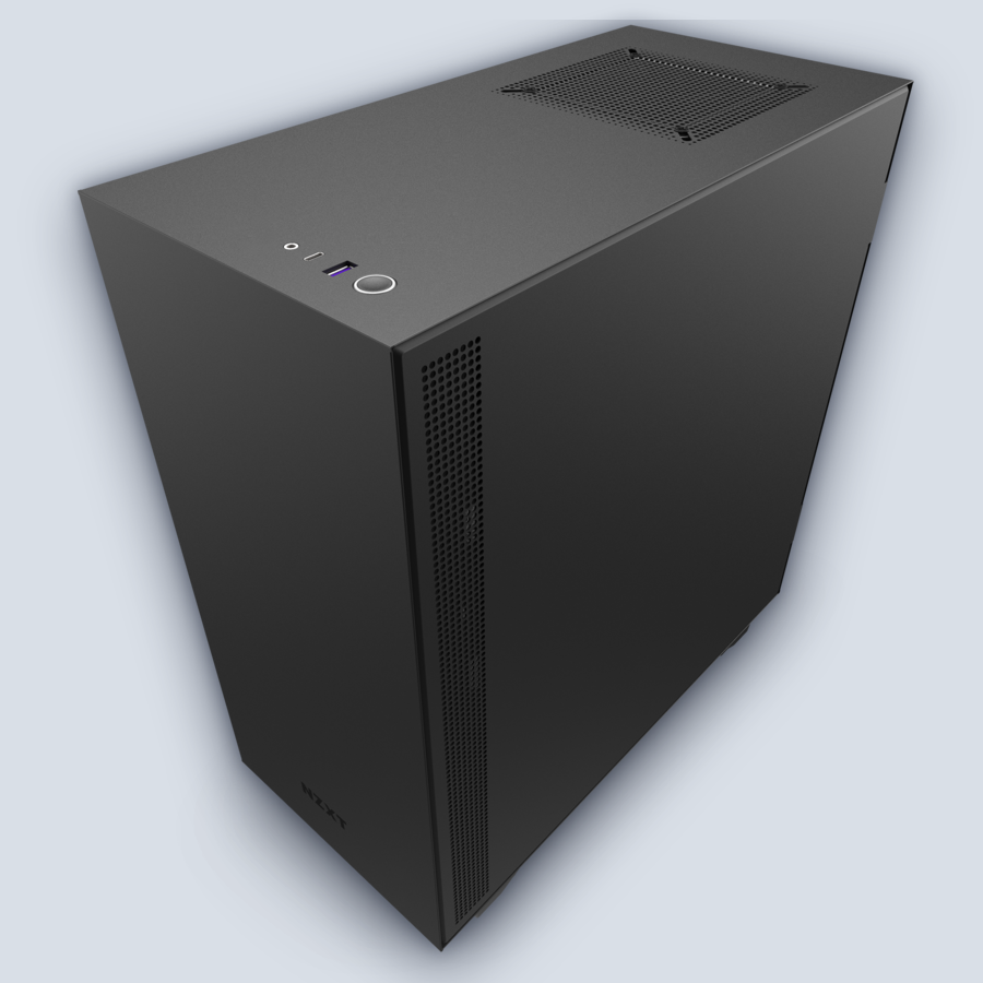NZXT H510 Matte Black/Red PC Case โ image 3