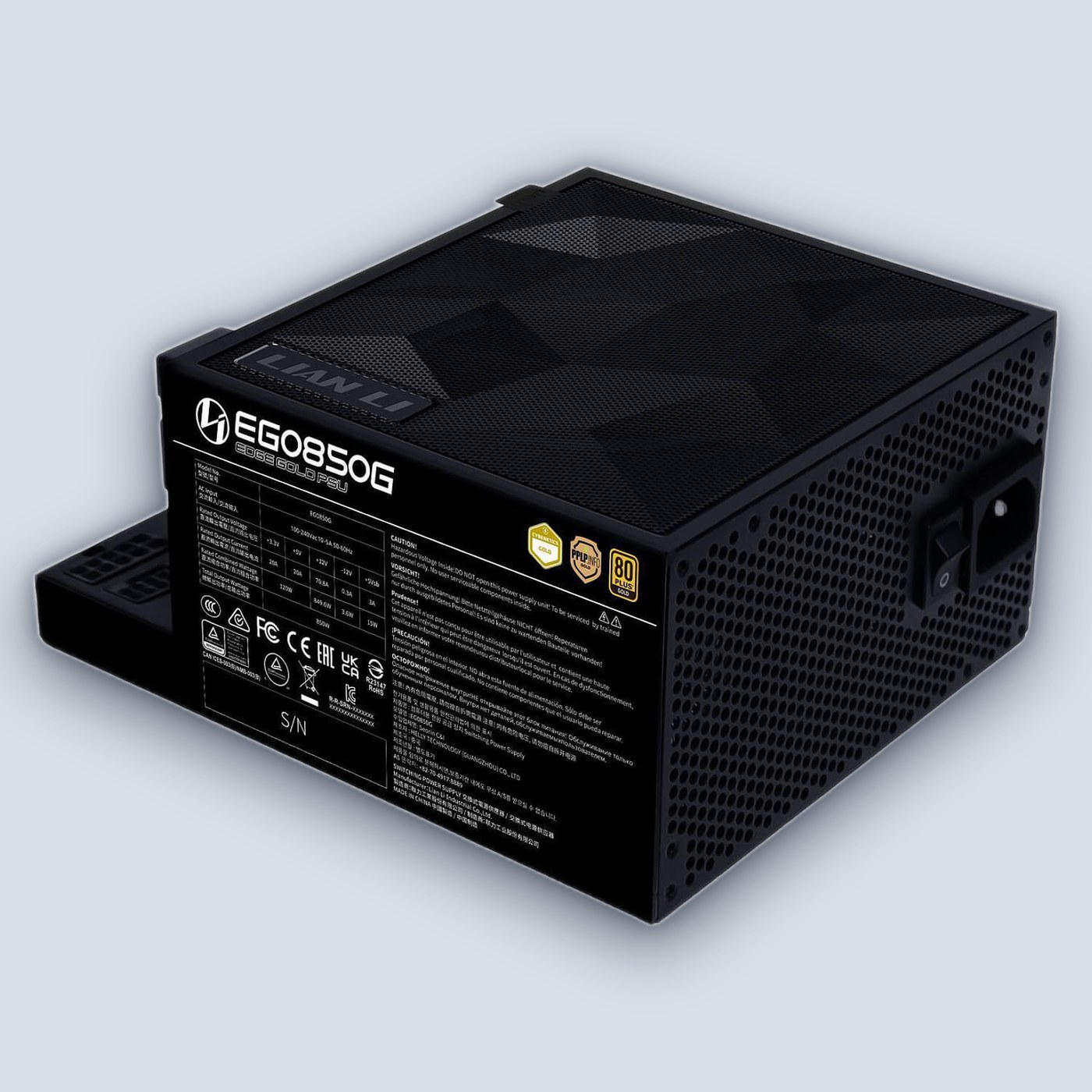 Lian-Li EDGE 850W Gold Black Power Supply โ image 4
