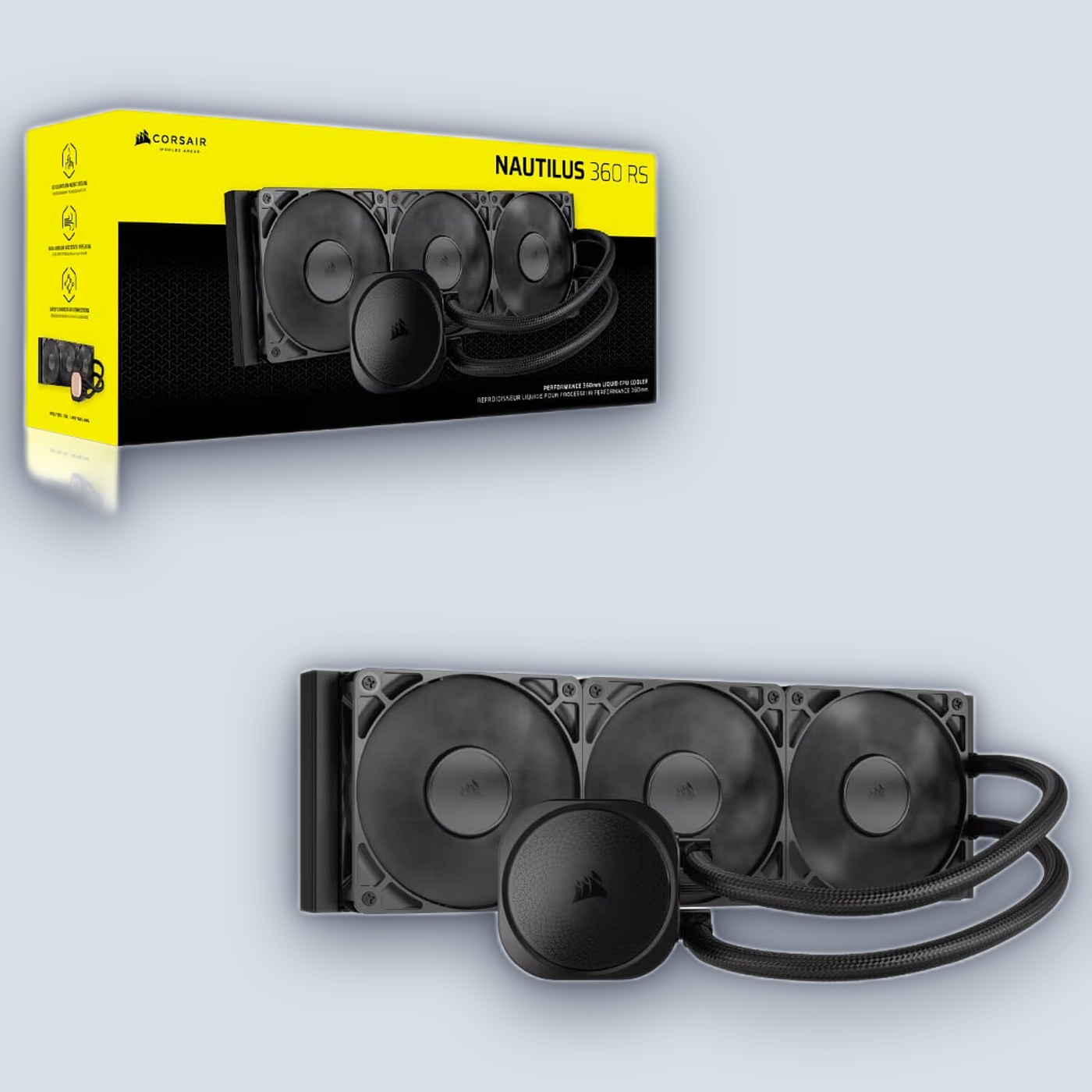 Corsair NAUTILUS 360 RS 360 CPU Liquid Cooler โ image 4