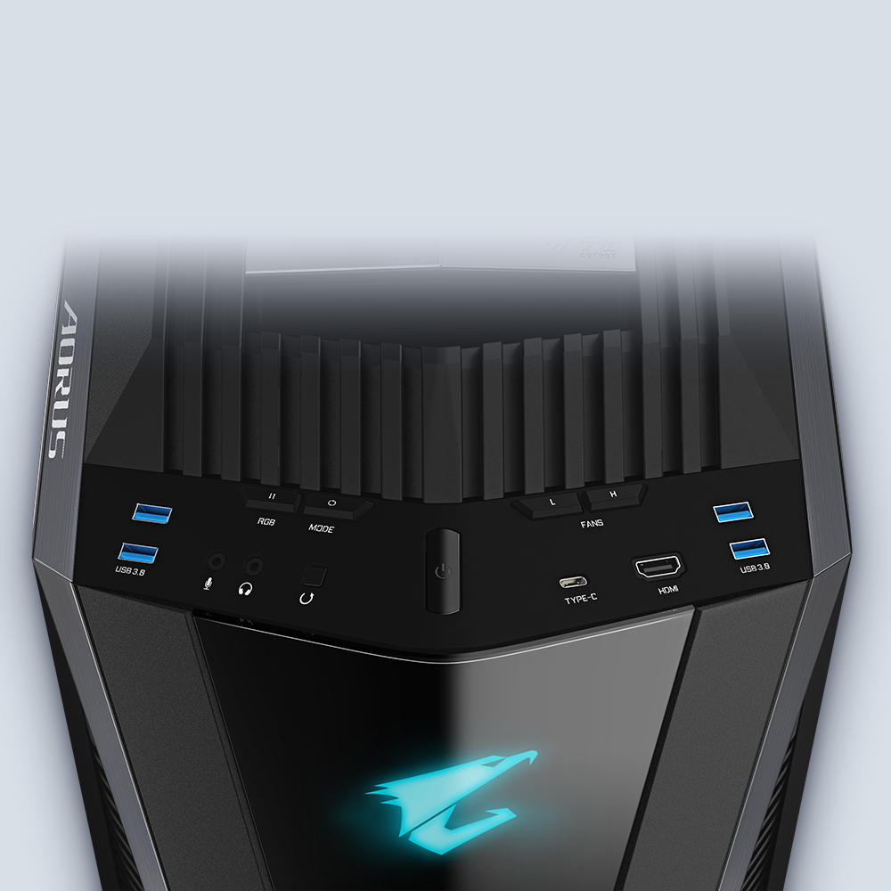 Gigabyte AORUS C700 GLASS PC Case — image 7